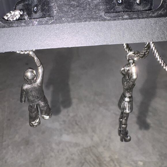 Heaven by Marc Jacobs Earrings Deftones Aged Silver Earings Deftones Cowboy NWT - Picture 8 of 8